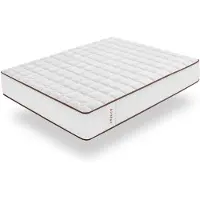 Moonia - Colchón de espuma viscoelástica Air Max, color blanco, 21 cm de grosor, 150x200 cm