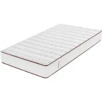 Moonia - Colchón de espuma viscoelástica (memory foam) Air Max, color blanco, 25 cm de grosor, 90x190 cm