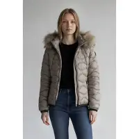 Blauer para mujer. 25WBLDC03096 Plumífero Aldie antracite gris (M), Casual, Nylon, outlet 2026.