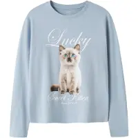 Name it Camiseta 'NKFVotea' azul paloma / mezcla de colores