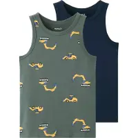 Name it Camiseta Interior Sin Mangas Excavator 2 Unidades