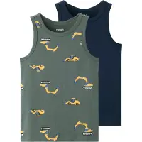 Name it Camiseta Interior Sin Mangas Excavator 2 Unidades