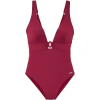 LASCANA Traje de baño rojo vino