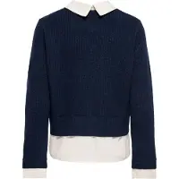 ONLY Jersey 'ONLALIVIA' ecru / navy
