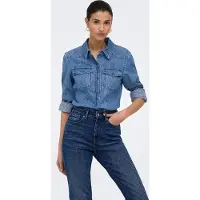 ONLY Blusa 'ONLOlivia' azul denim