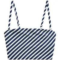 Next Top de bikini navy / blanco