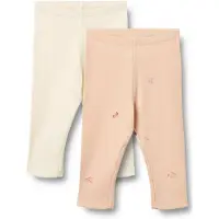 Wheat Leggings 'Jules' crema / lila / talco / rojo