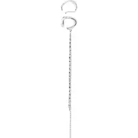 Pilgrim Pendientes 'Evon' plata