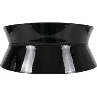 Haute Cuir Cinturón 'Rounded Hourglass Corset Belt' negro
