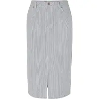 TATUUM Falda 'Taris' navy / blanco