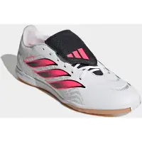 Adidas adidasBota de fútbol sala con lengüeta plegable Predator Club indoor 48 Cloud White / Solar Turbo / Core Black Unisex