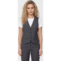 And Other Stories & Other Stories Es Alissa Waistcoat Grey Talla: 34 | Chaquetas Outlet | Mujer | Gris