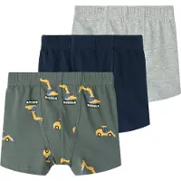 Name it Calzoncillo azul oscuro / amarillo / gris claro / oliva