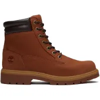 Timberland 6 Inch Lace Up Waterproof Boot Rust Nubuck Talla: 43.5 | Botas Outlet | Hombre | Marrón