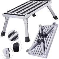 Markenlos Cajón deslizante de aluminio, 47 x 30 x 23 cm, con capacidad de carga de 150 kg, ideal para cocina, baño o camping