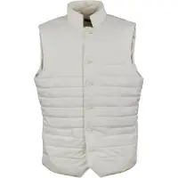 Stenströms Dressed Mid Layer Gilet Offwhite Talla: S | Chalecos sin Mangas Outlet | Hombre | Blanco