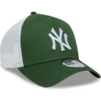 New Era Gorra 'LEAGUE ESS NEYYAN' verde oscuro / blanco