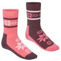 Kari Traa - Women's Rusa Sock 2-Pack - Calcetines de invierno size 39-41, fucsia