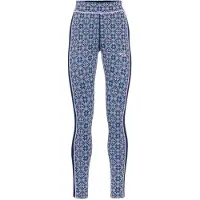 Kari Traa - Ropa interior térmica mujer - Rose High Waist Baselayer Pants Dark Navy Blue de Lana - Talla XS - Azul