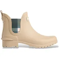 Barbour para mujer. LRF0066 Botines Wilton Chelsea Welly beige (39), Plano, Ninguno, Casual, Outdoor, outlet 2026.