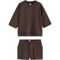 Next Traje para estar en casa chocolate