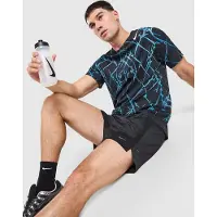 Nike Running - Ropa para trail running - M Dri-Fit ADV Aeroswift SS Aop Black White - Talla S - Negro