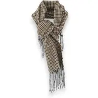 Bellerose para mujer. BW262835 F2645F Bufanda Milan cuadros beige (OSFA), Casual, Lana, outlet 2026.