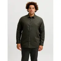Jack & Jones Camisa De Manga Larga Field Melange Plus Size