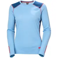 Helly Hansen para mujer. 49393 Camiseta térmica Lifa Active azul (S), Deportivo, Poliéster, Manga larga, outlet 2026.