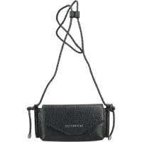 Hispanitas para mujer. BI265024 Bolso Bandolera Grabado negro (OSFA), Casual, Poliuretano, outlet 2026.
