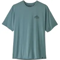 Patagonia - Cap Cool Daily Shirt Cloud Crag - Camiseta funcional size XXL, turquesa