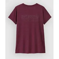 Patagonia - Women's Capilene Cool Daily Shirt Hut Tripper - Camiseta funcional size L, rojo