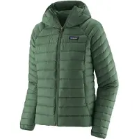 Patagonia - Women's Down Sweater Hoody - Chaqueta de plumas size S, verde/oliva