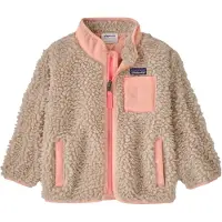 Patagonia - Para menores de 6 años - Baby Retro-X Jkt Natural w/Sunlit Pink - Talla Infantil 5 años - Rosa