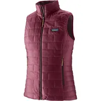 Patagonia - Plumíferos esquí mujer - W's Nano Puff Vest Berry Fig para Mujer - Talla M - Púrpura