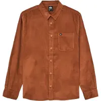 Quiksilver - Smoke Trail Cord - Camisa size M, marrón