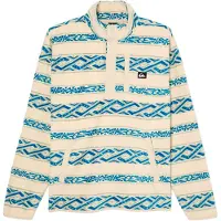 Quiksilver - No Destination Half Snap - Jerséis de forro polar size S, beige