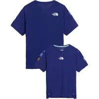 The North Face - Ropa trail running mujer - W Summit High Trail SS Graphic Bold Blue para Mujer - Talla M - Azul