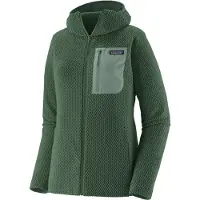 Patagonia - Women's R1 Air Full-Zip Hoody - Forro polar size S, oliva/verde