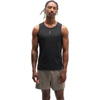 Hoka One One - Everyrun Tank - Camiseta de running size XL, negro/marrón