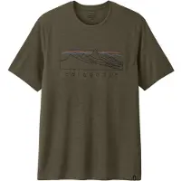 Patagonia - Cap Cool Trail Shirt Stratapeaks - Camiseta funcional size XXL, marrón