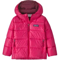 Patagonia - Forros polares/plumíferos niños - Baby Hi-Loft Down Sweater Hoody Punchy Pink - Talla Infantil 2 años - Rosa
