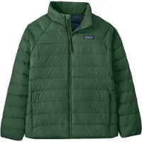 Patagonia - Forros polares/plumíferos niños - K's Down Sweater Canopy Green - Talla Infantil S - Verde