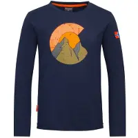 TROLLKIDS - Kid's Halsafjord Longsleeve - Camiseta de manga larga size 98, azul
