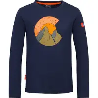 TROLLKIDS - Kid's Halsafjord Longsleeve - Camiseta de manga larga size 116, azul