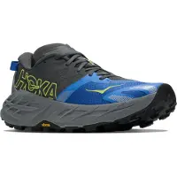 Hoka One One - Zapatillas de trail - Speedgoat 7 M Outer Orbit/Virtual Blue - Talla 42 - Gris