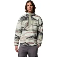 Columbia - Helvetia II Printed Half Snap Fleece - Jerséis de forro polar size XL, gris