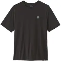 Patagonia - Capilene Cool Daily Shirt Hut Tripper - Camiseta funcional size S, negro