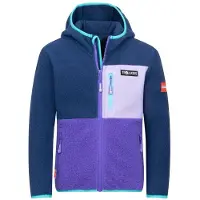 TROLLKIDS - Kid's Aurlandsfjord Jacket - Forro polar size 116, azul/morado