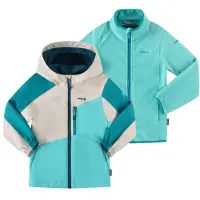 Kamik - Kid's Estella - Chaqueta impermeable size 140, turquesa